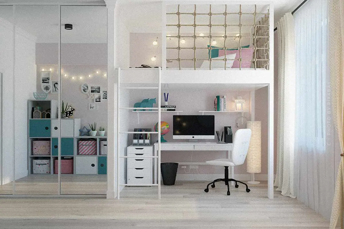 Richt de kamer van uw kind in: Ideeën voor het inrichten met kleurrijke meubels, lampen, foto's, decoratie en co.