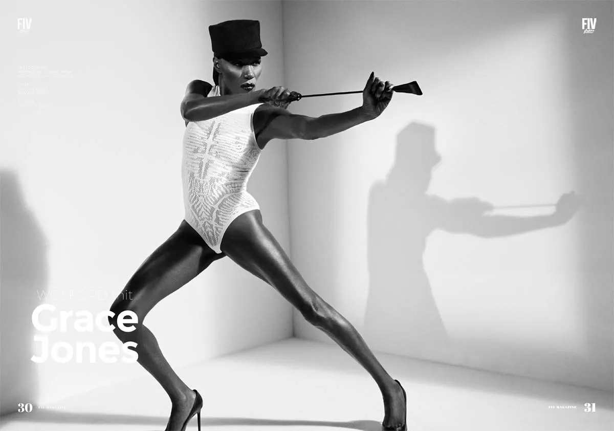 Wolford x Grace Jones: Ontdek nieuwe collecties + Cover FIV #29