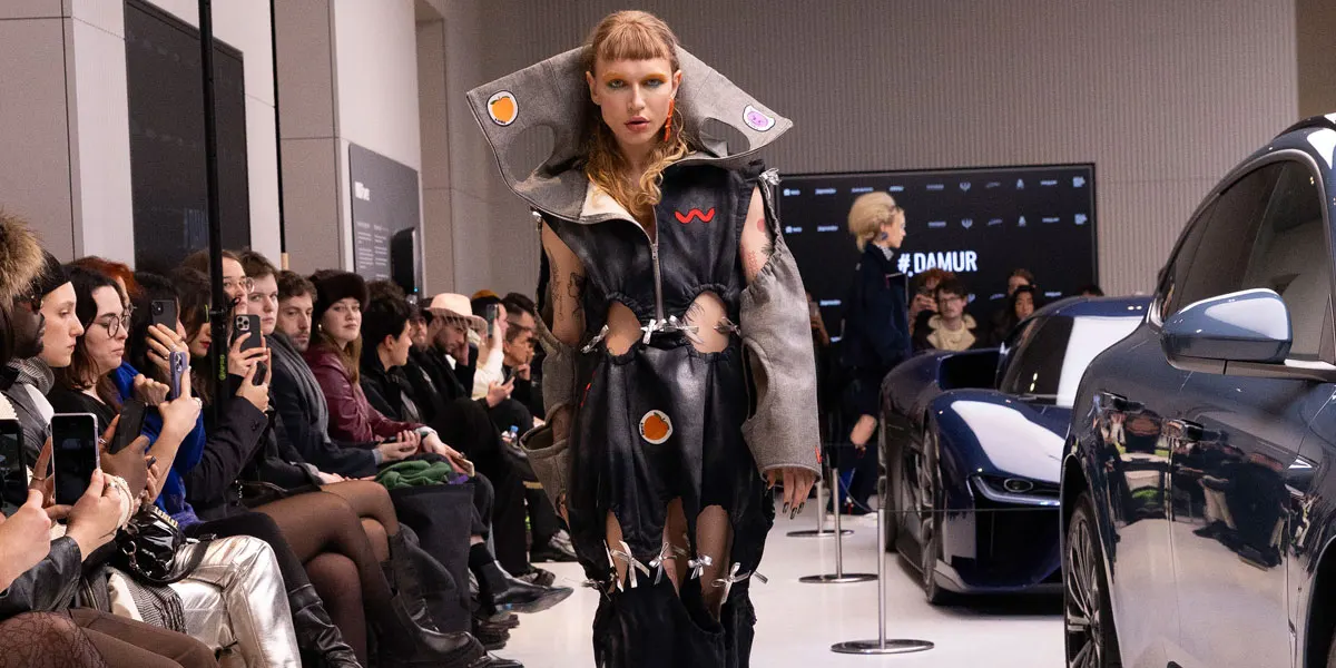 Damur x Berlin Fashion Week 2024: streetwear ontmoet avant-garde & futuristische ontwerpen