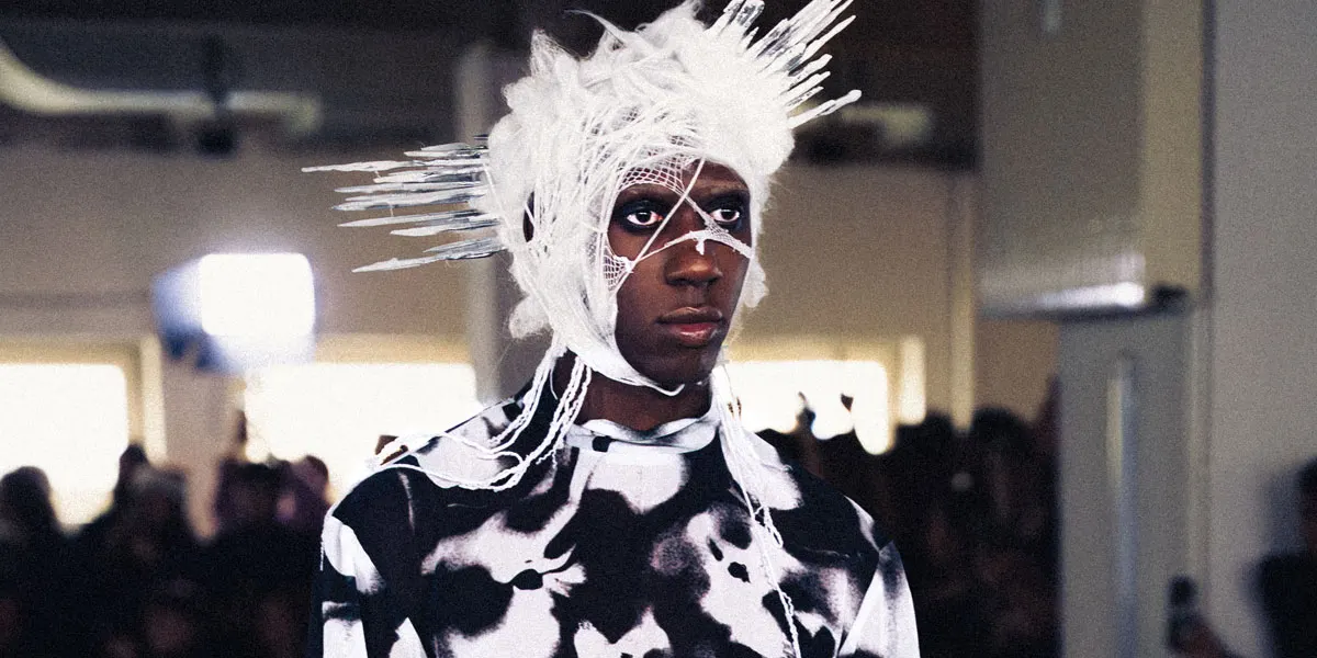 Maximilian Gedra x Berlijn Fashion Week 2024: leer, lak & spikes