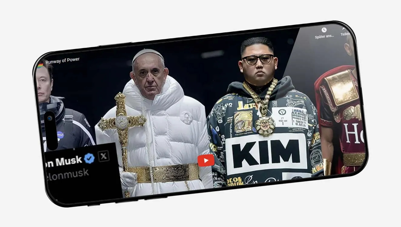 AI-modeshows met de krachten van deze wereld: "Runway of Power!".