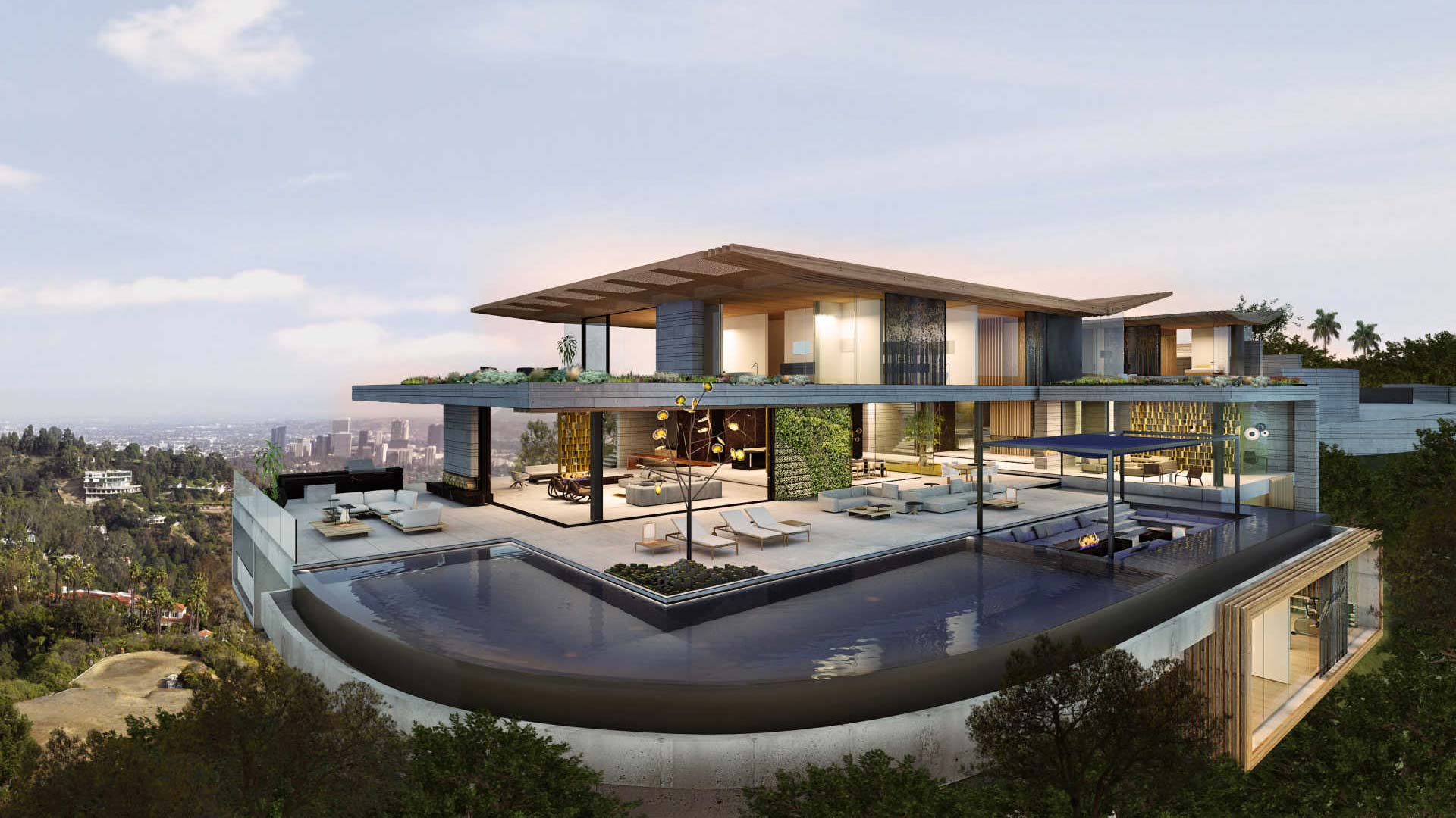 luxury-property-bel-air-realtor-los-angels-la-exclusive-house-edgeless-infinity-swimming-pool-light-sykline (24)
