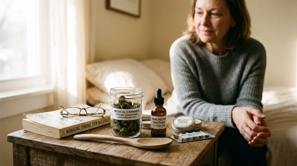 Cannabis Chronische Schmerzen Sorten Indica Thc Cbd Rezeptor Analgesie Studie